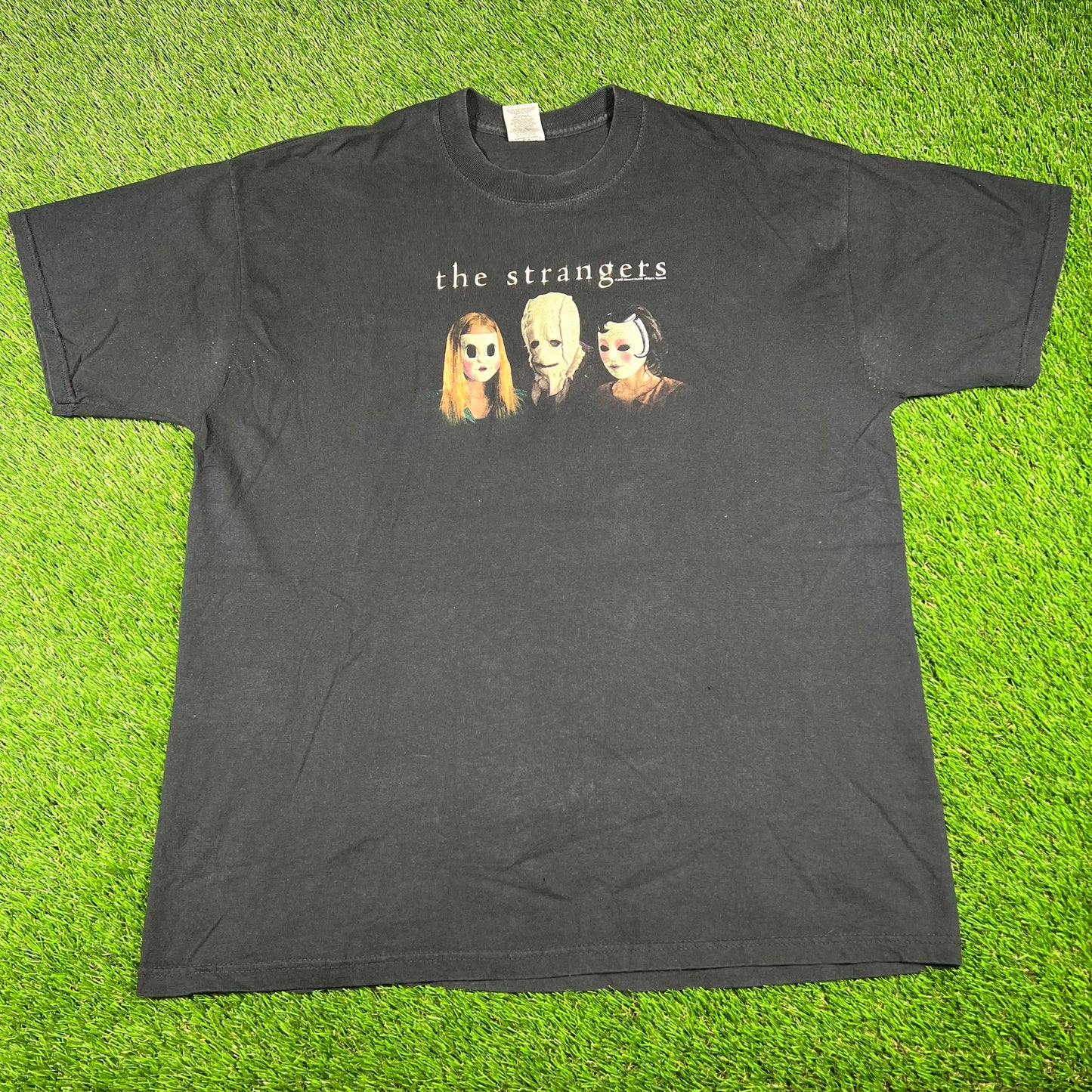 2008 The Strangers Promo Black Tee Size XL USED v11090