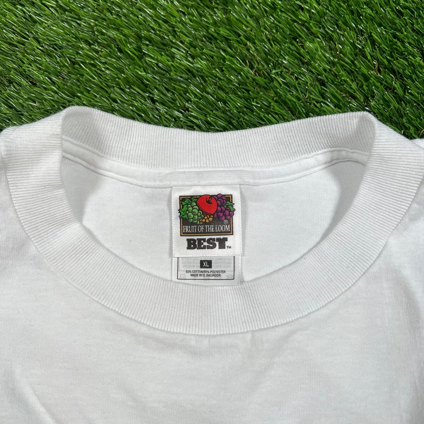 Y2K What Part Of No Dont You Understand White Tee Size XL USED v16611
