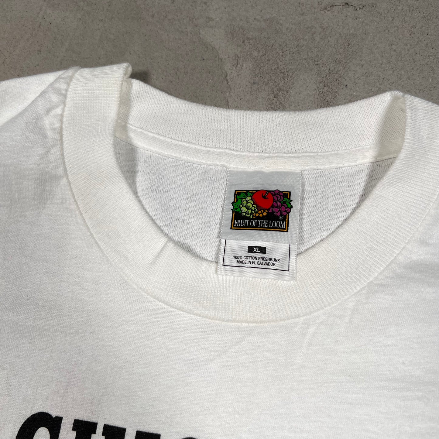 1998 Chicago Bulls Reigning of The Bulls White Tee Size XL USED v16722