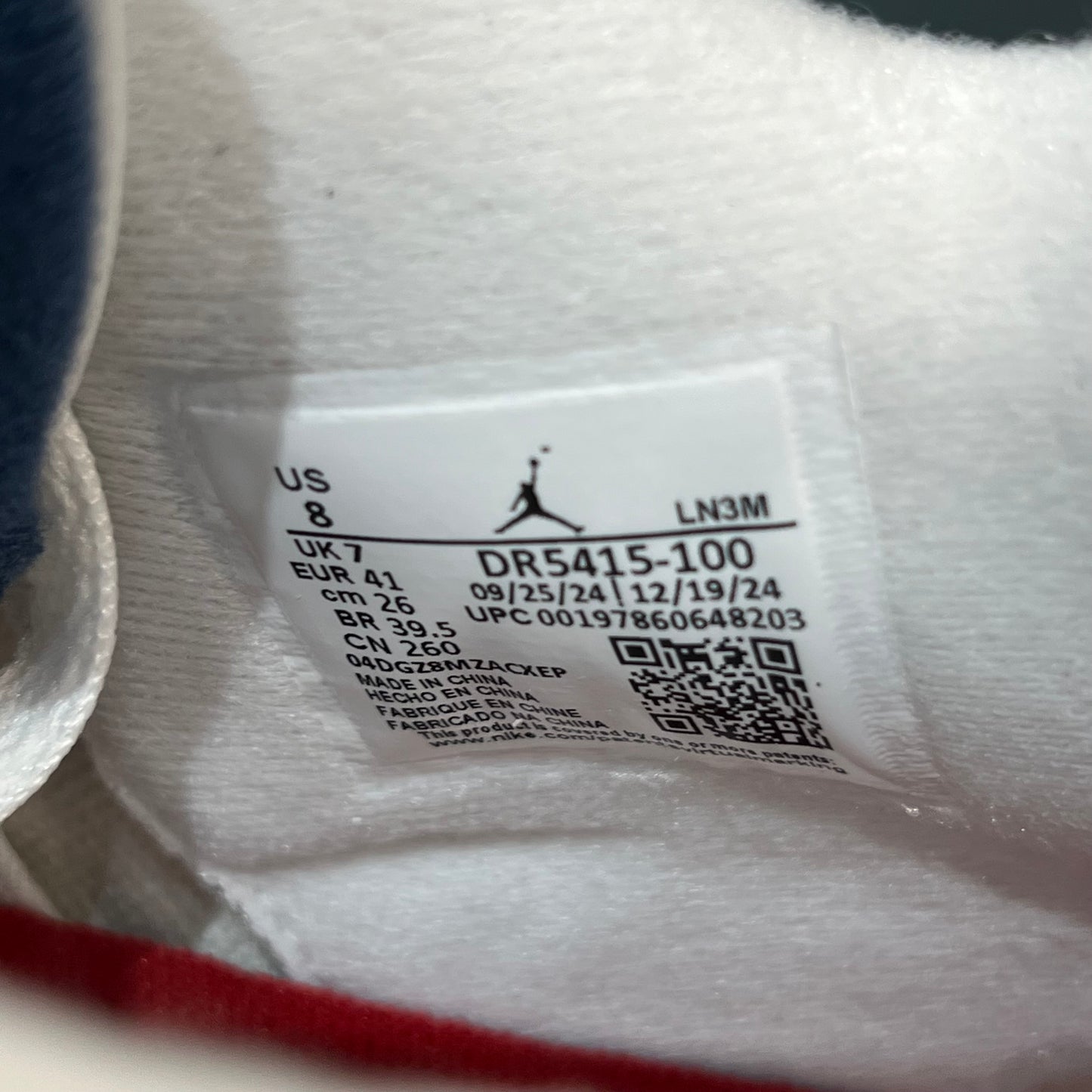 Jordan 4 SB (2025) Size 8 NEW s18715