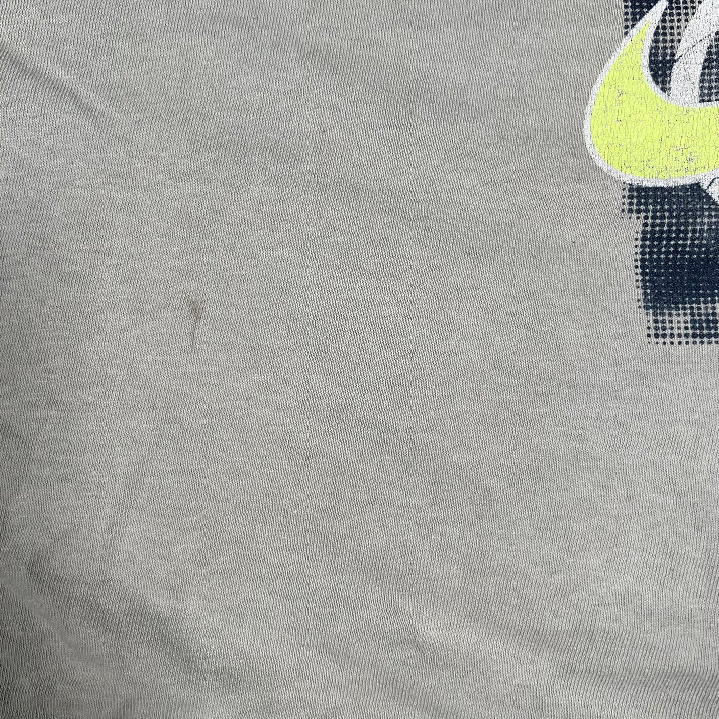 1990s Nike White Tag Grey Tee Size XL USED v16818