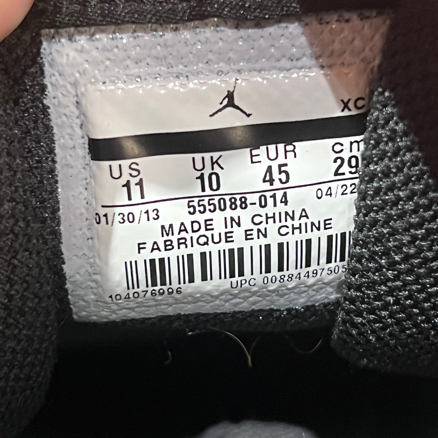 Jordan 1 High Shadow (2013) Size 11 USED s18058