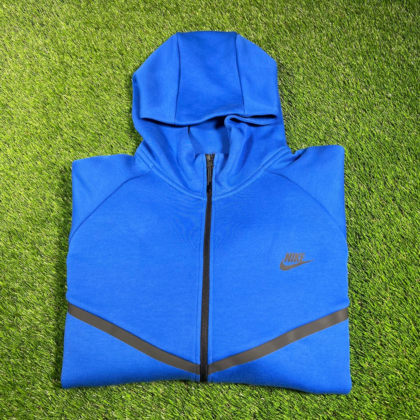 Nike Tech Fleece Hoodie Royal Blue Size XXL NEW v16686