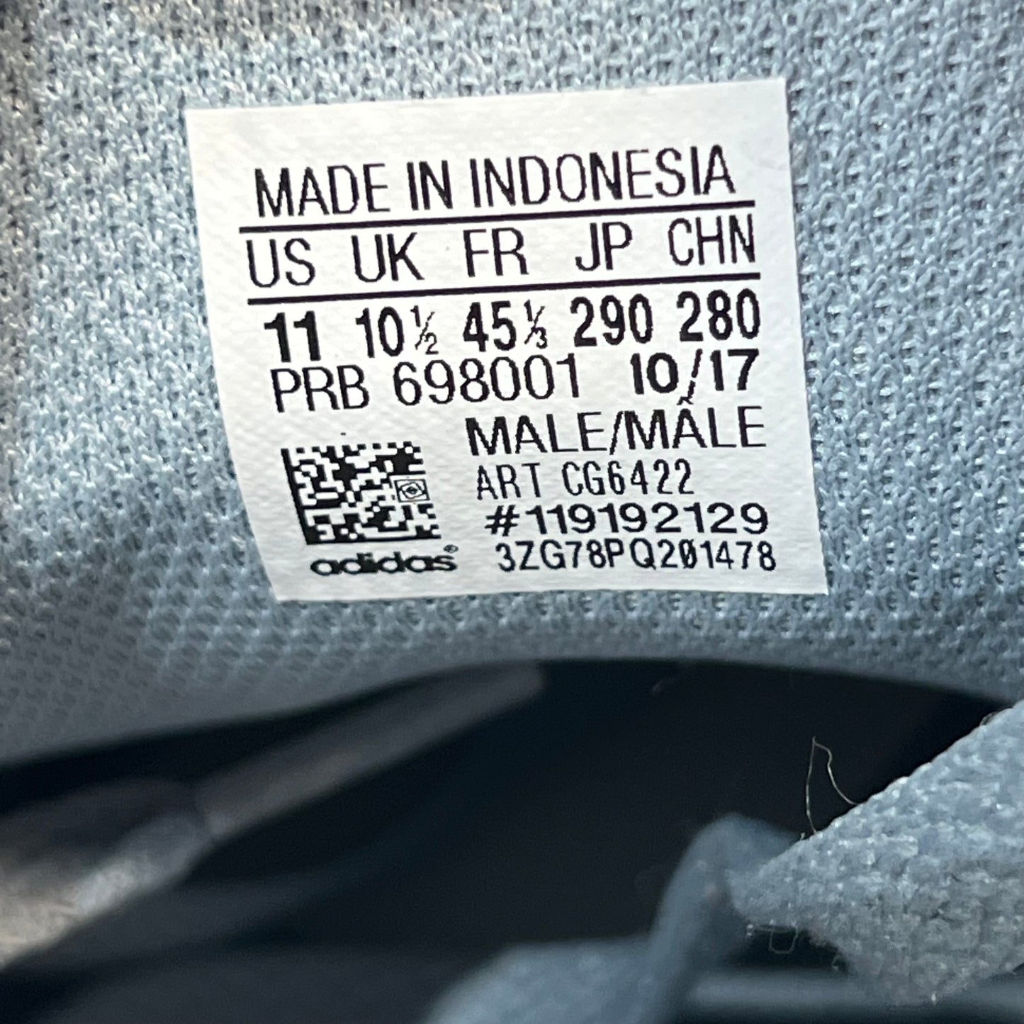 Adidas Yeezy Powerphase Calabasas Grey (2017) Size 11 USED s20259