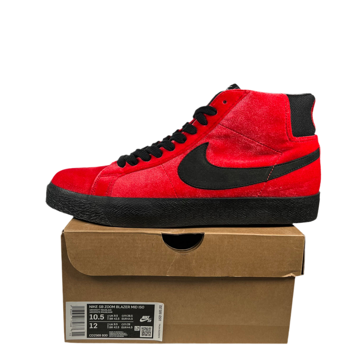 Nike SB Blazer Mid Kevin and Hell (2020) Size 10.5 USED s18745