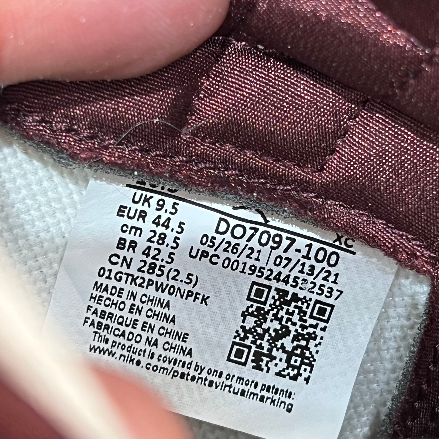 Jordan 1 A Ma Maniere Size 10.5 NEW s16545