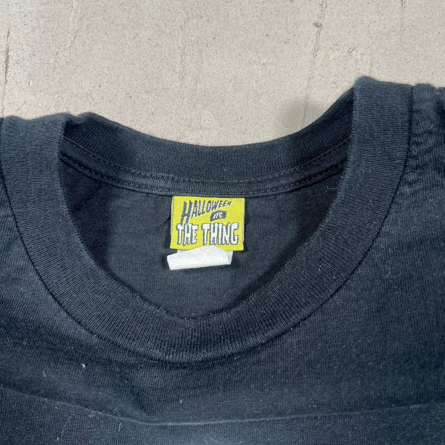 Drop Dead Halloween Black Tee Size XL USED v18898
