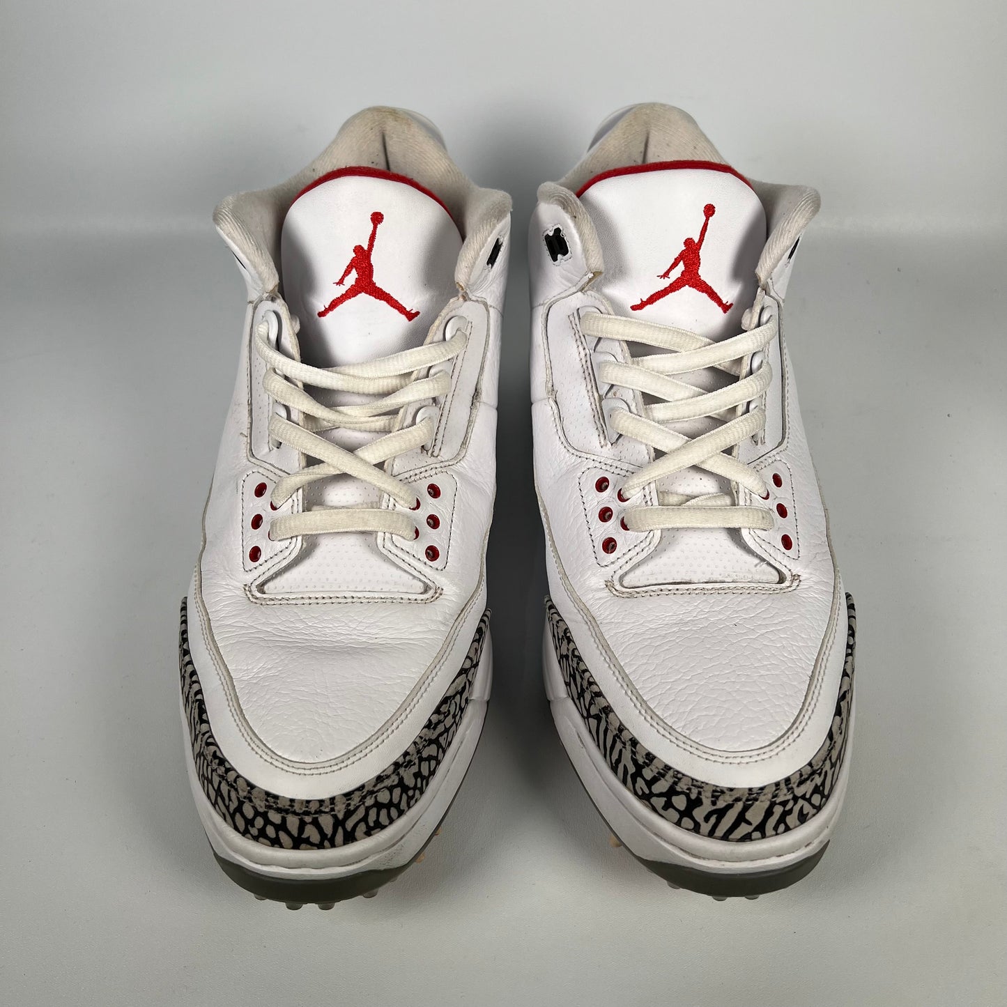 Jordan 3 White Cement Golf (2017) Size 12 USED s3293