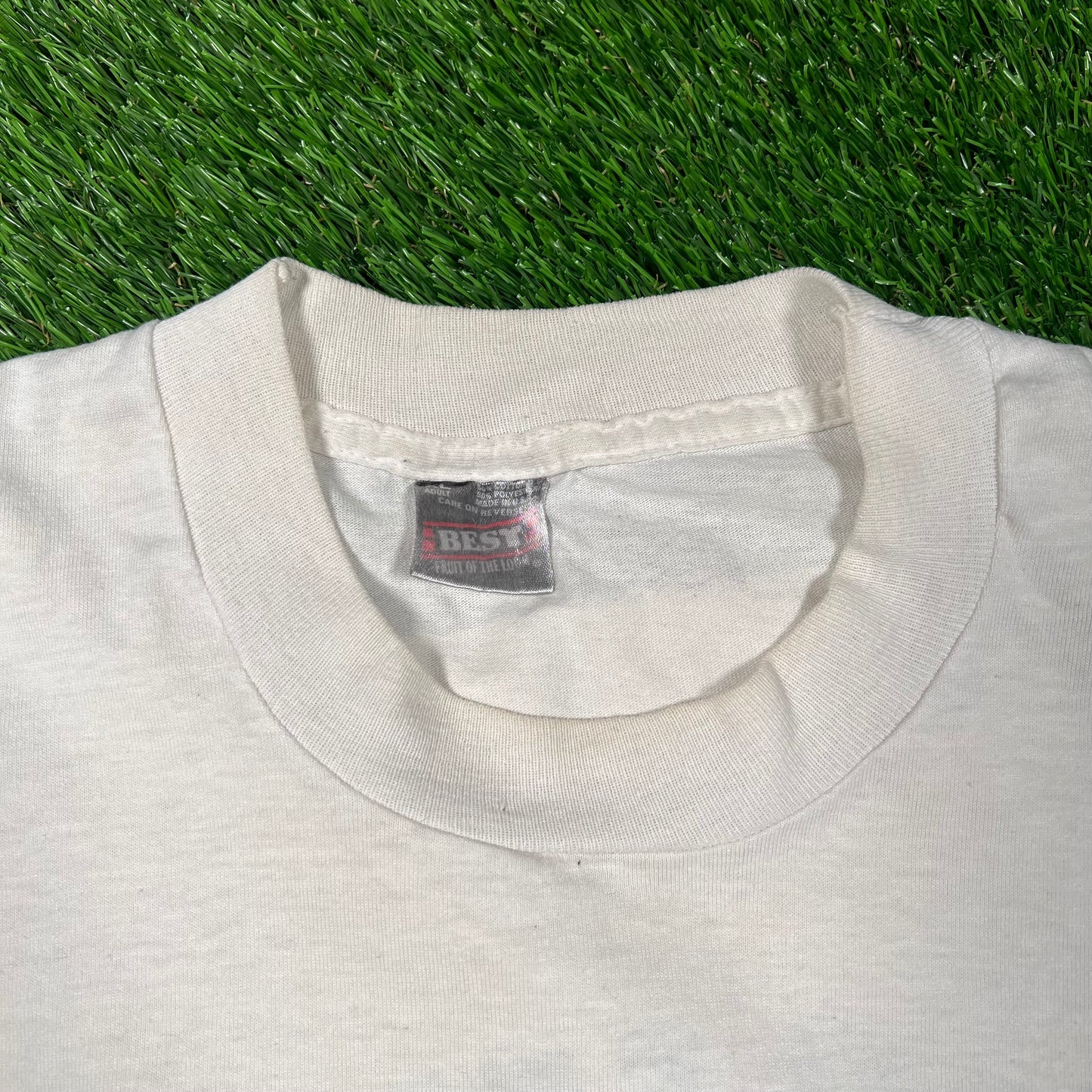 1995 One Million Man March White Tee Size XL USED v18718