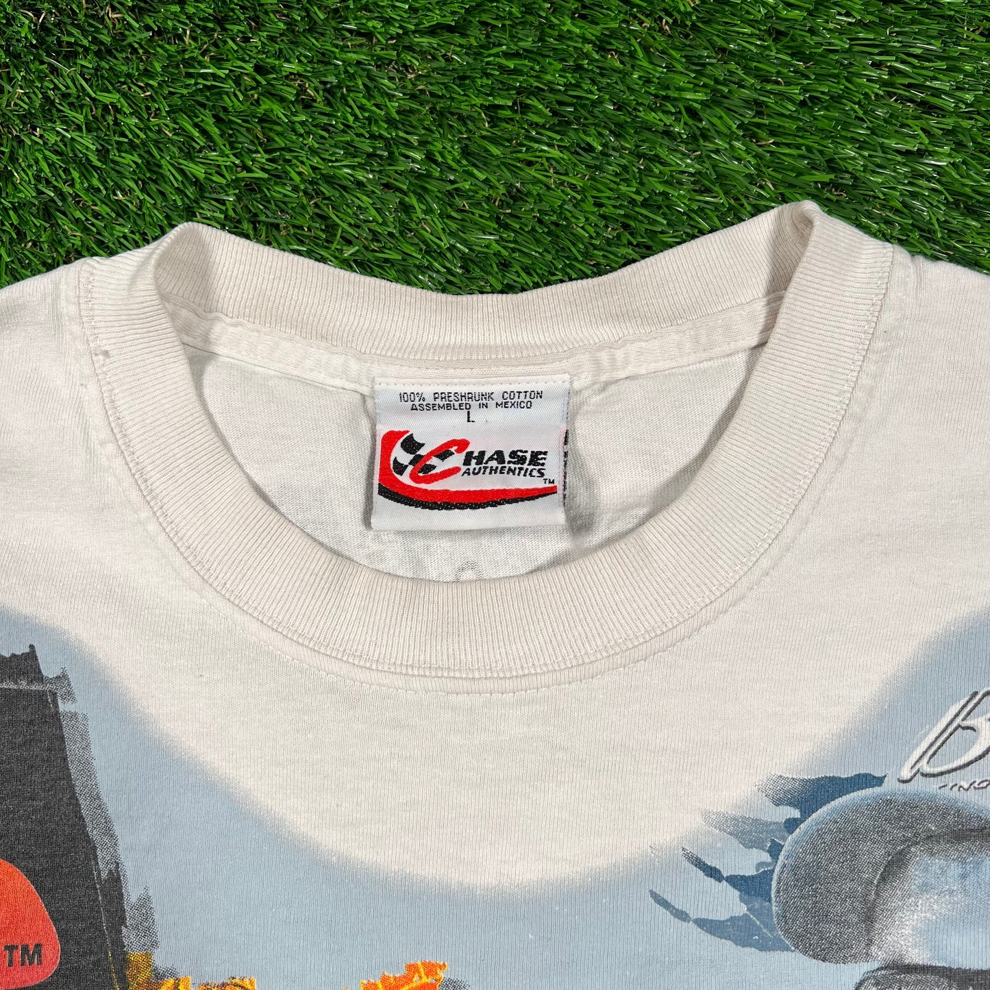 Y2K Dale Earnhardt Jr. AOP Nascar Tee Size XL USED