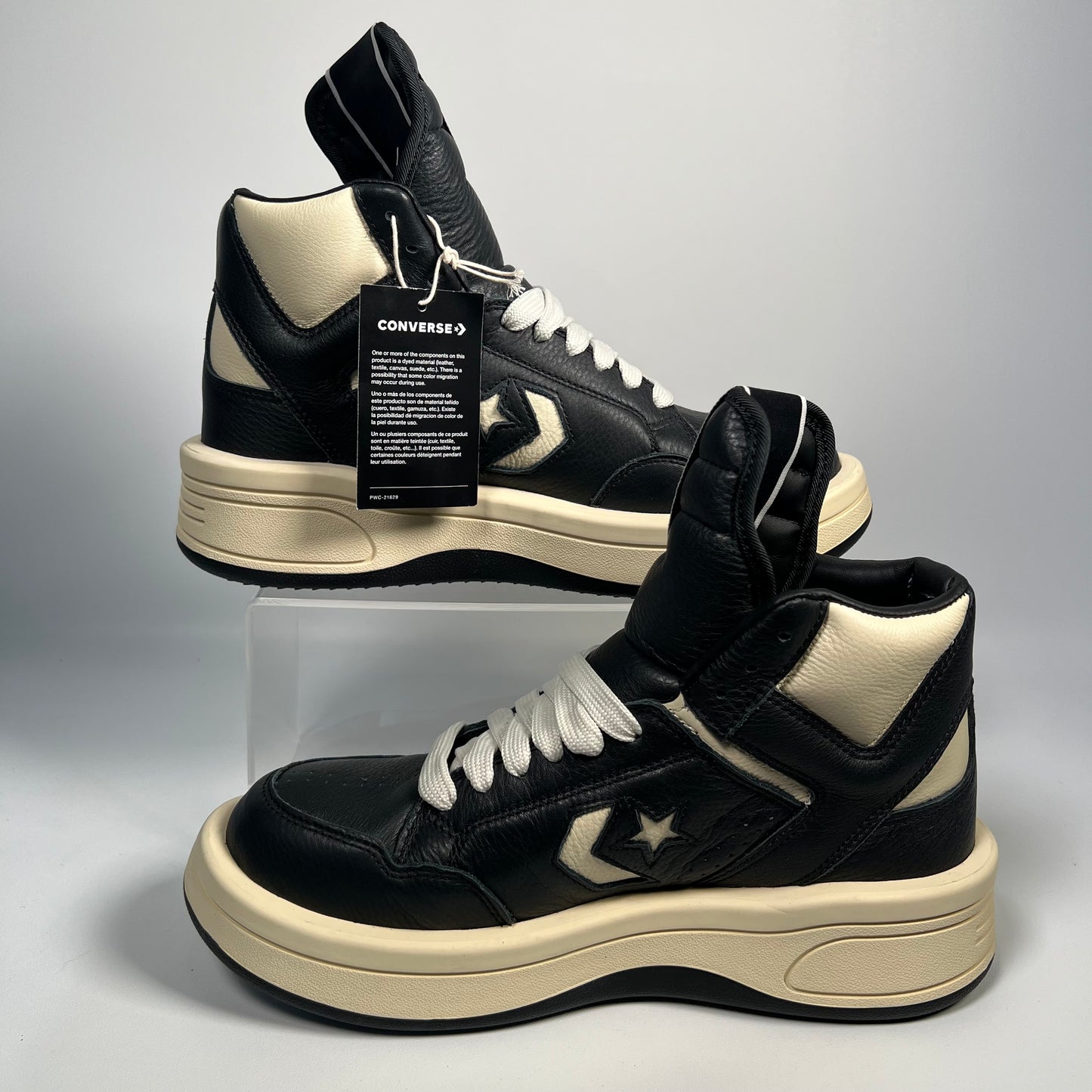 Converse Turbowpn Mid Rick Ownes Drkshdw (2023) Size 8 NEW s17678