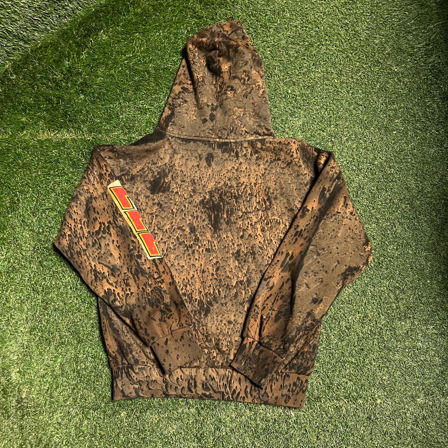 Travis Scott CPFM Complexcon Brown Hoodie Size Small USED x13304