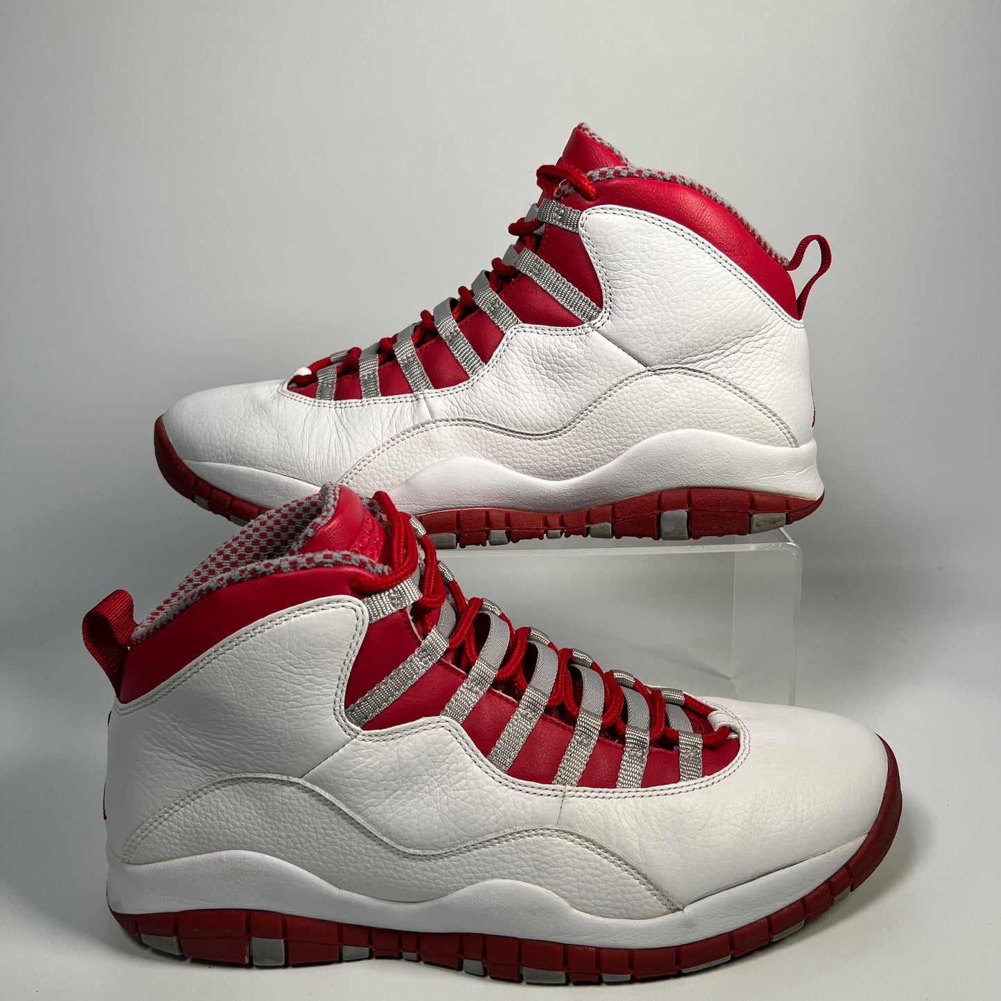 Jordan 10 Red Steel (2005) Size 12 USED S17587