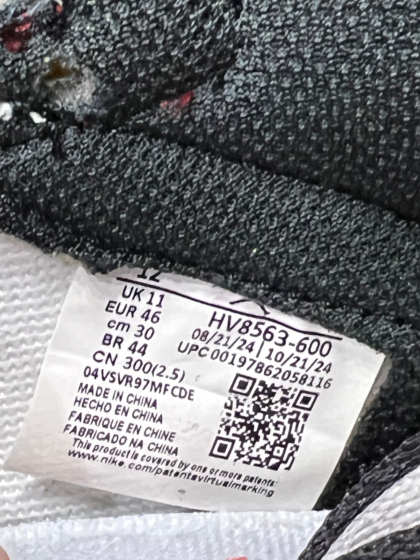 Jordan 1 High Union LA Chicago Shadow (2025) Size 12 NEW s21835