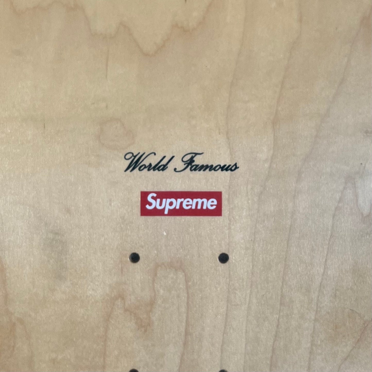 Supremem Gold Bling Logo (2013) Skateboard NEW x17972