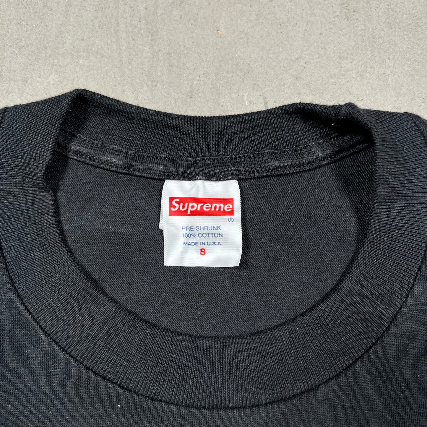 Supreme Corteiz Rules the World Tee Black (2023) Size Small USED x17937
