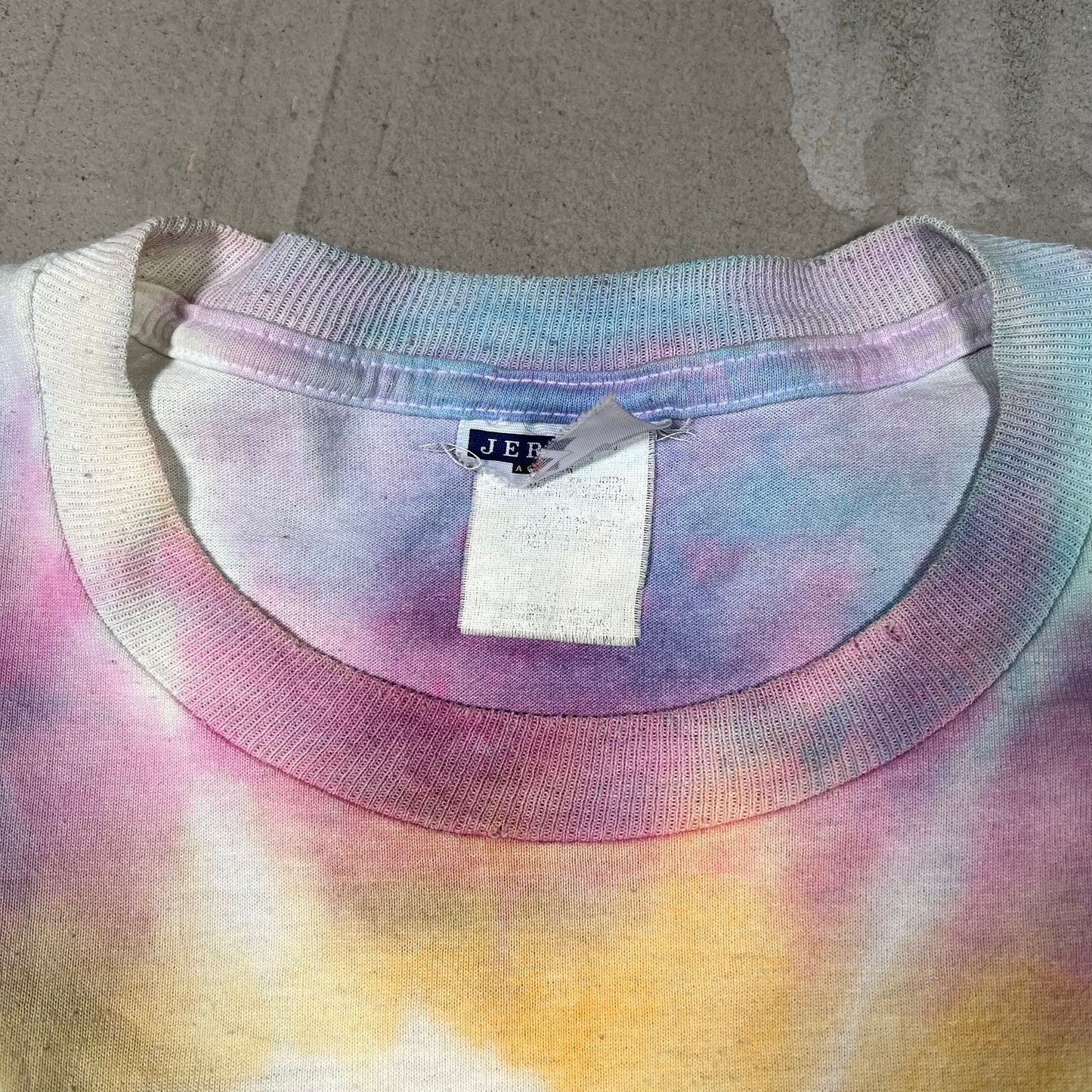 1999 Pink Floyd Roger Waters Tie Dye Tee Size XL USED v19921