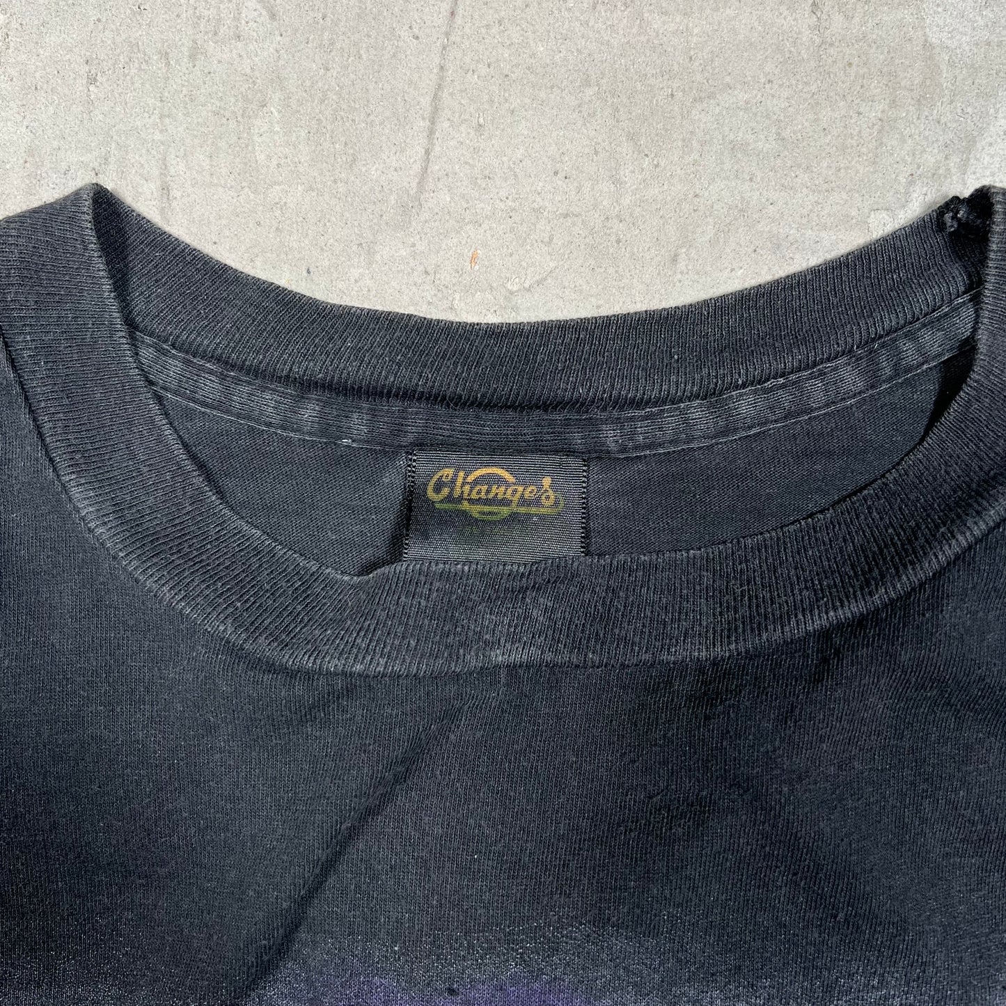 1998 Undertaker Cross Palms Black Tee Size Large USED v19965