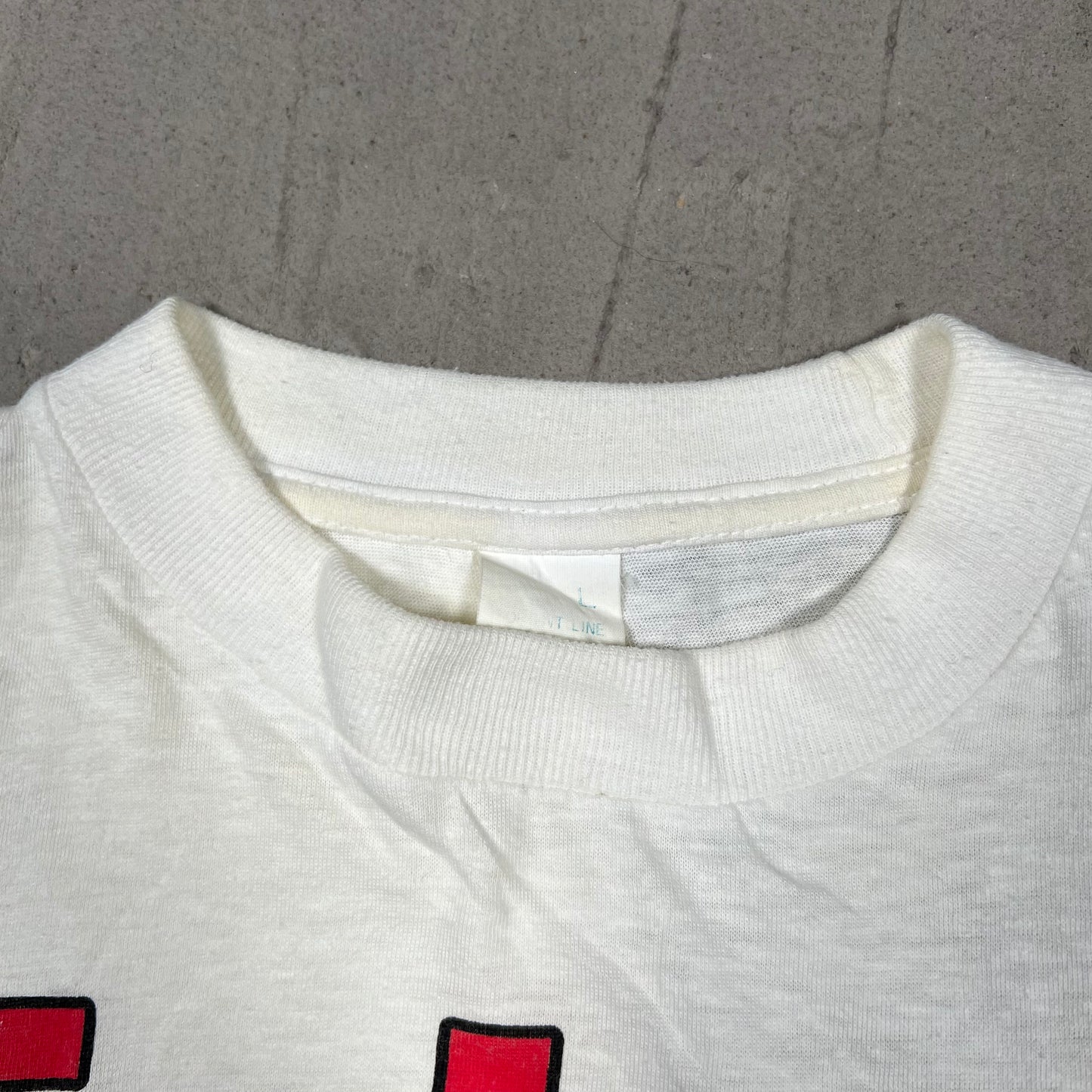 1990s Michael Jackson Best Bootleg White Tee Size Large USED v20019
