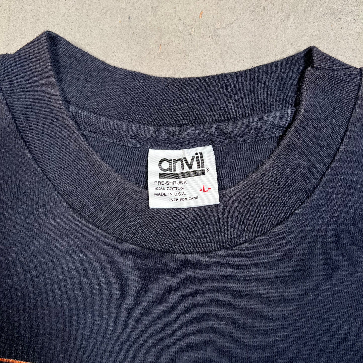 1990 Robocop Think It Over Creep Black Tee Size Large USED v19593