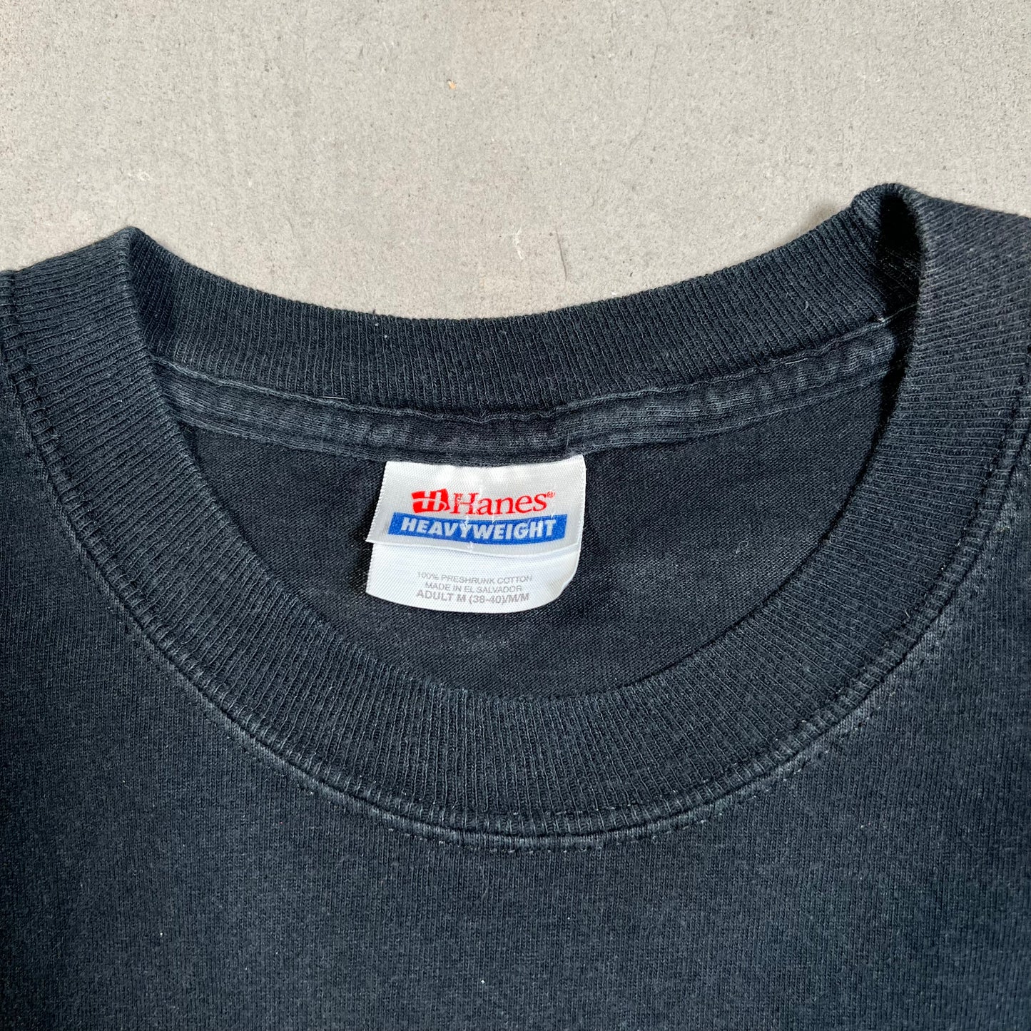 Justin Timberlake Christina Aguilera 2003 Tour Black Size Medium USED v13716