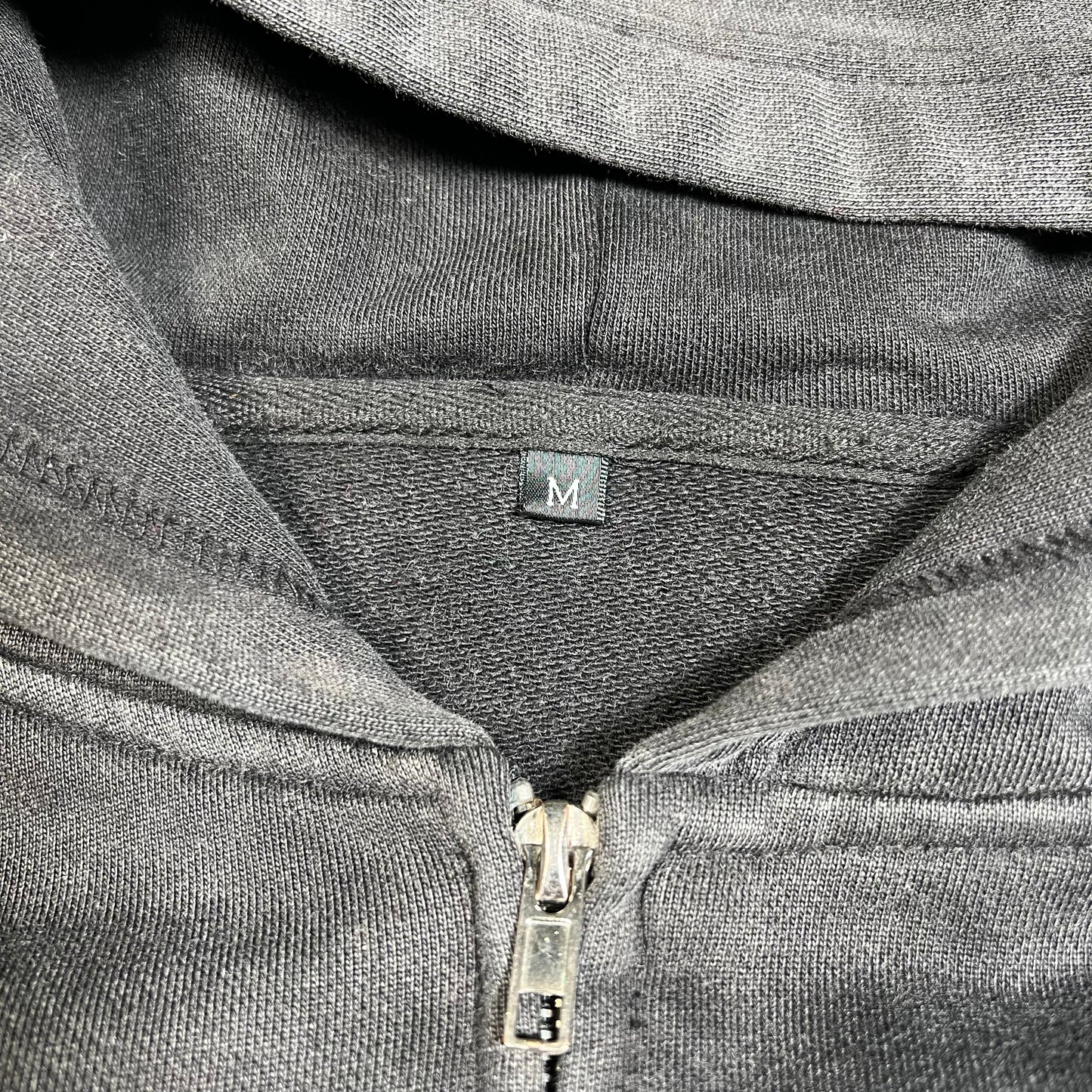 Bane Multi Pocket Sleeve Black Zip Up Hoodie Size Medium USED x17750