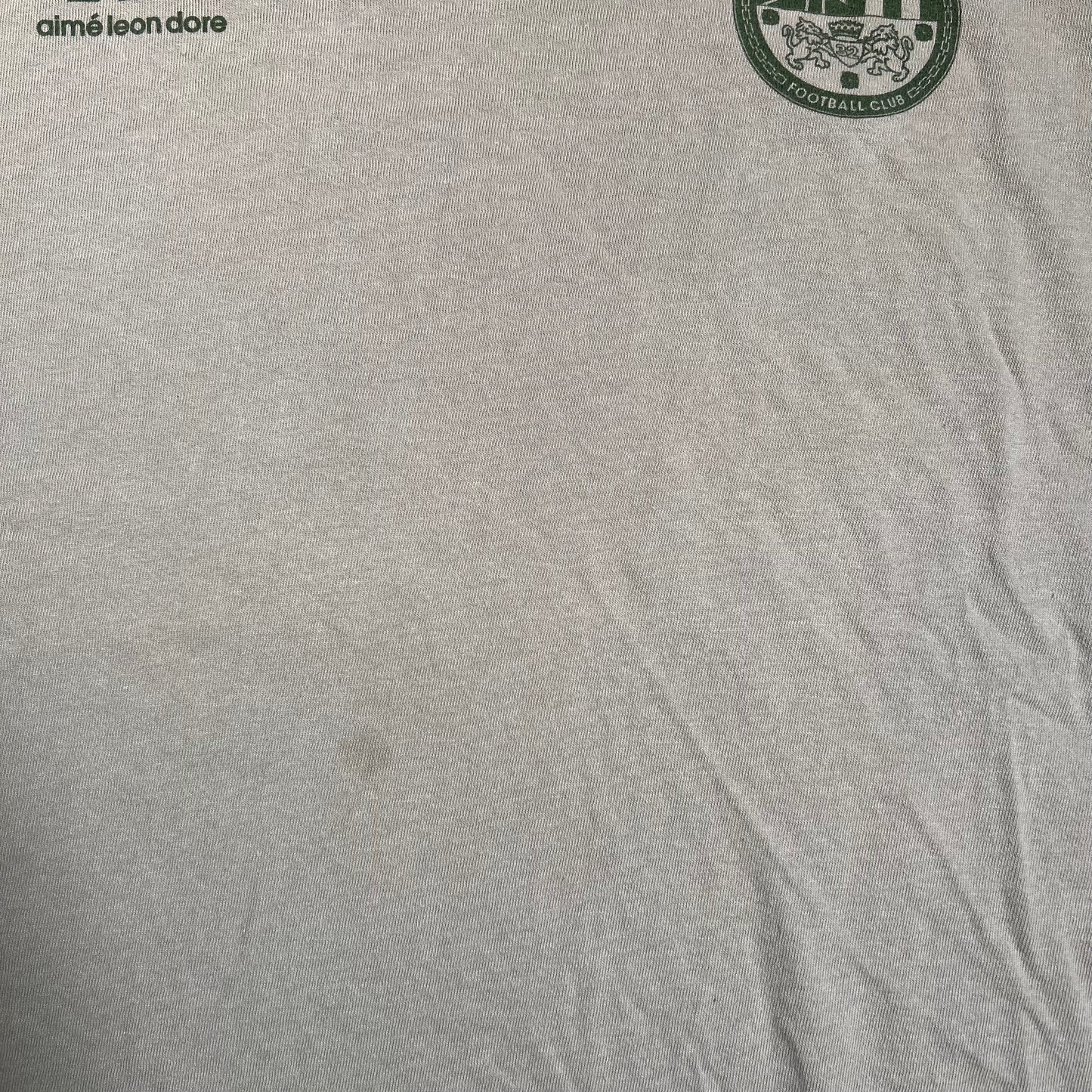 Aime Leon Dore New Balance 991 Crest Tan Tee Size XL USED x17691
