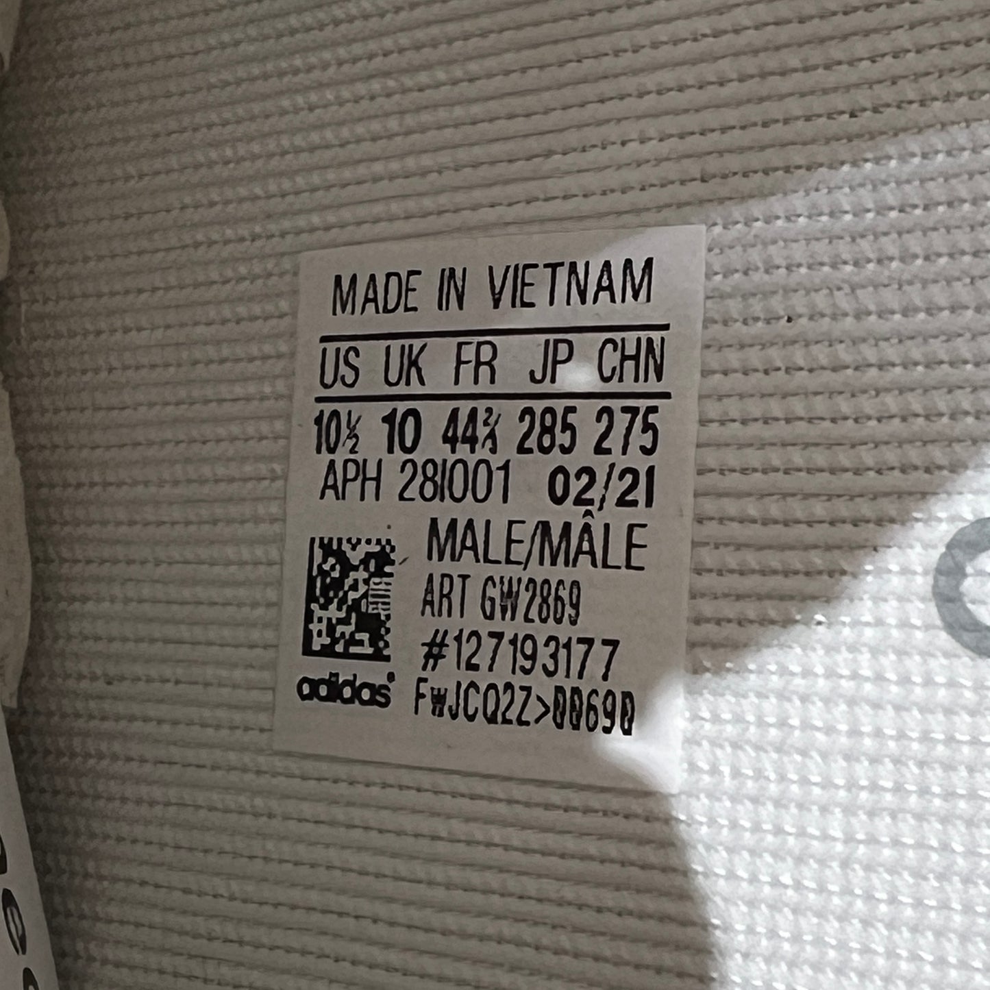Yeezy 350 V2 Mono Ice (2021) Size 10.5 USED s23080
