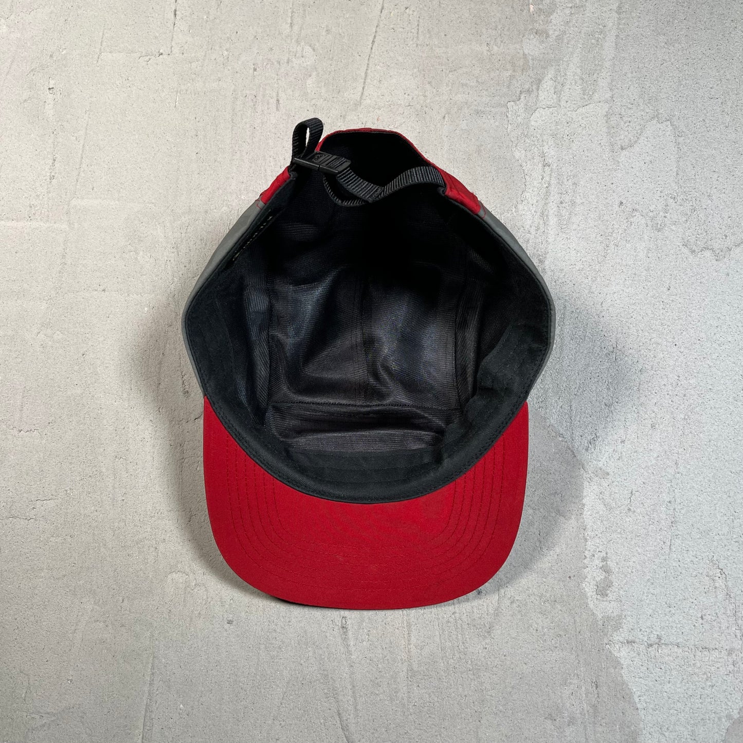 Supreme Gore Tex Red/Grey Camp Cap (2026) USED x17797