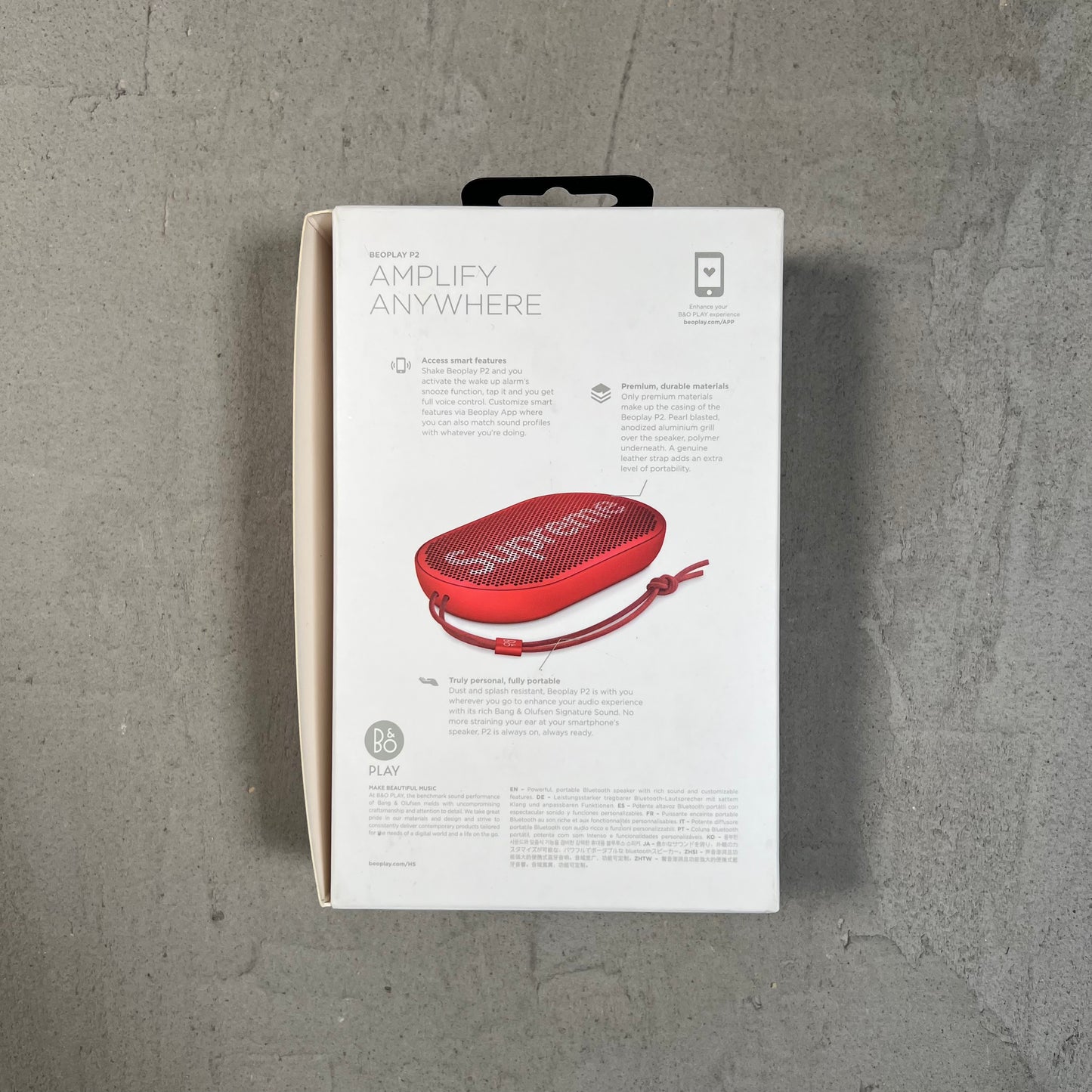 Supreme Bluetooth Band & Olufsen Red Speaker USED x17629