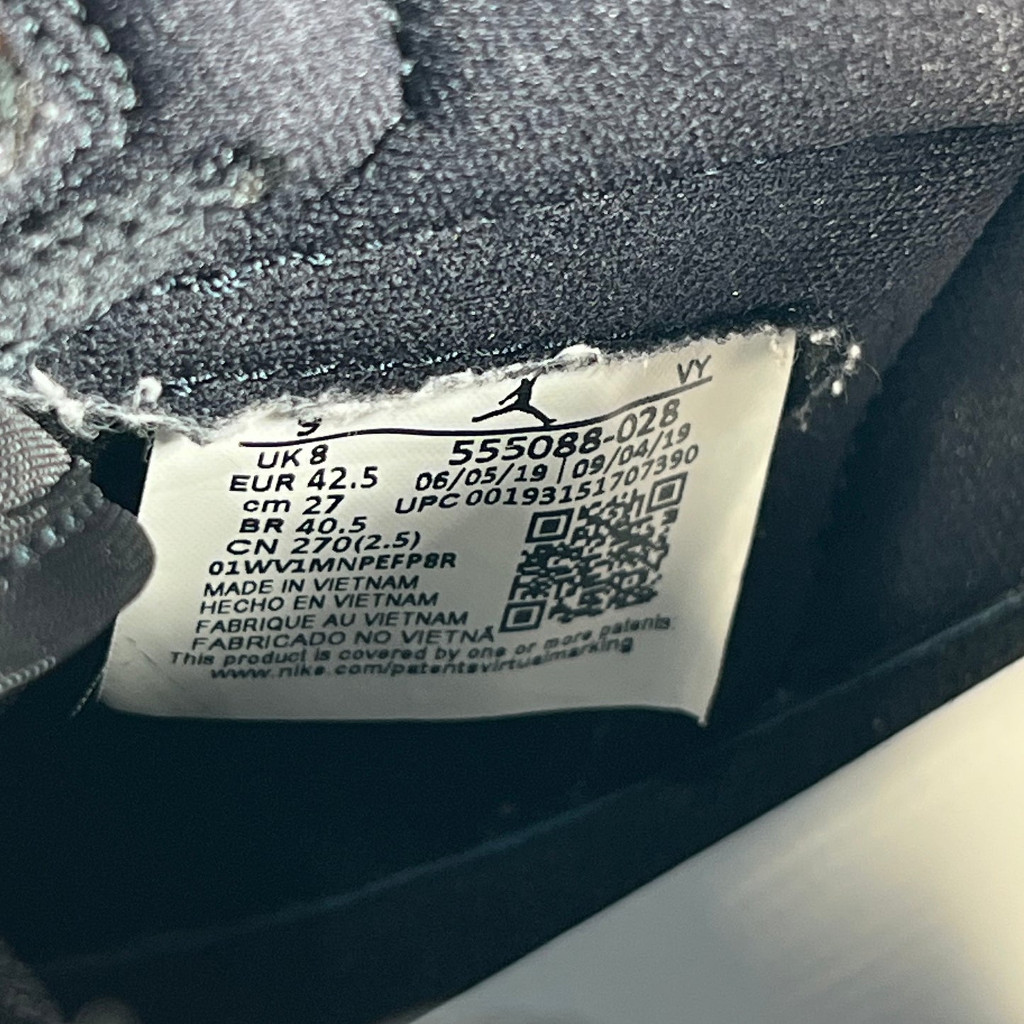 Jordan 1 Shattered Backboard 3.0 (2019) Size 9 USED s22779