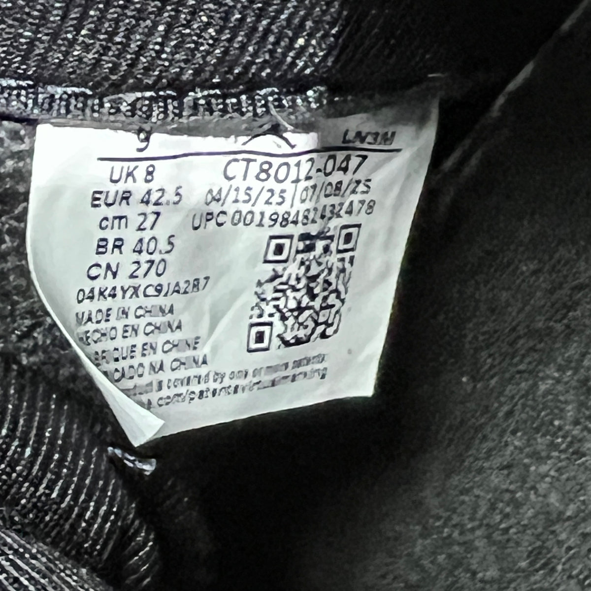 Jordan 11 Gamma Blue (2025) Size 9 USED s23281