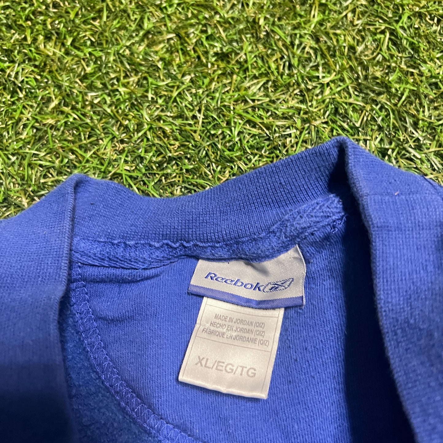 2010s Reebok New York Knicks Blue Crewneck Size XL USED v14071