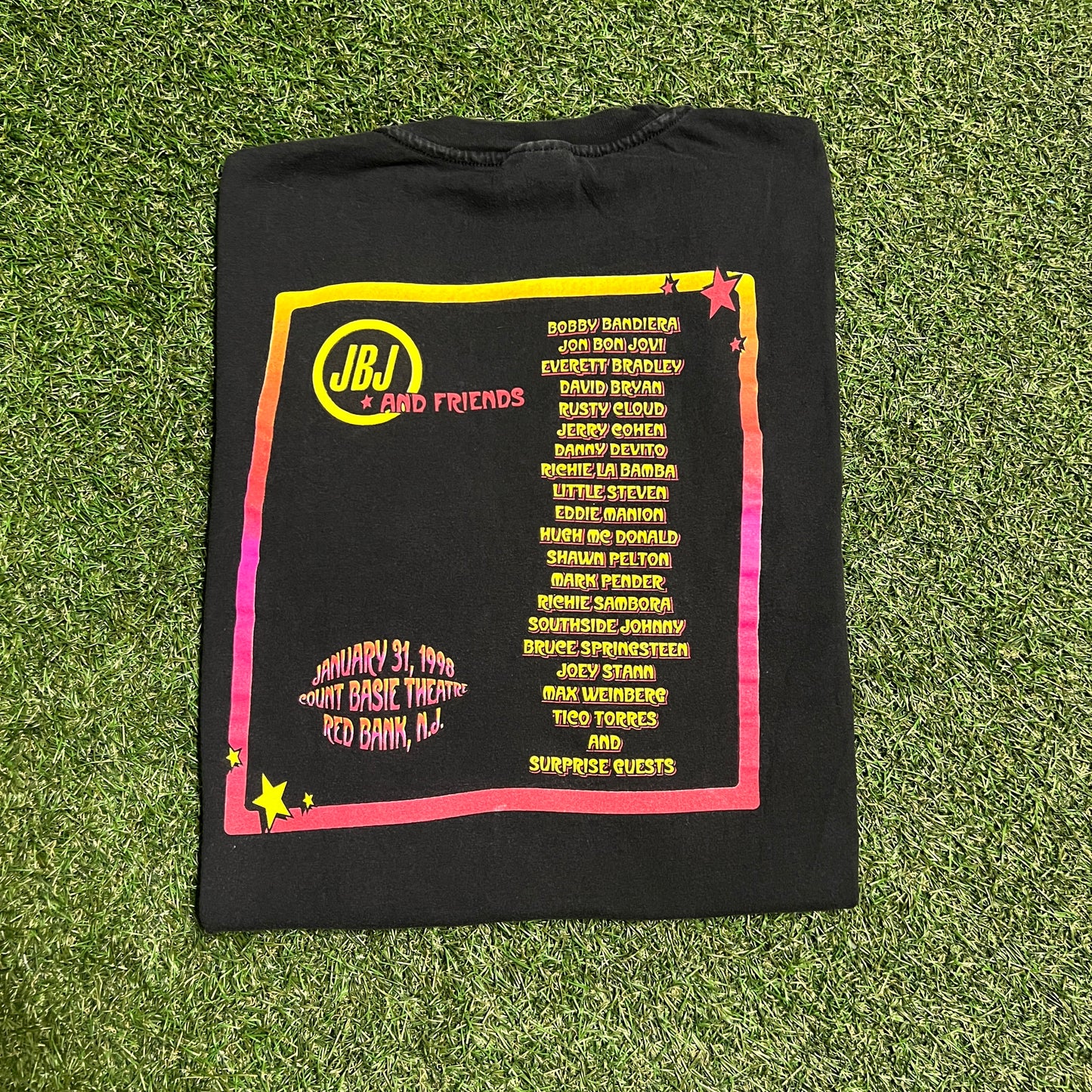 1998 JBJ and Friends Come Together Black Tee Size XL USED v14064