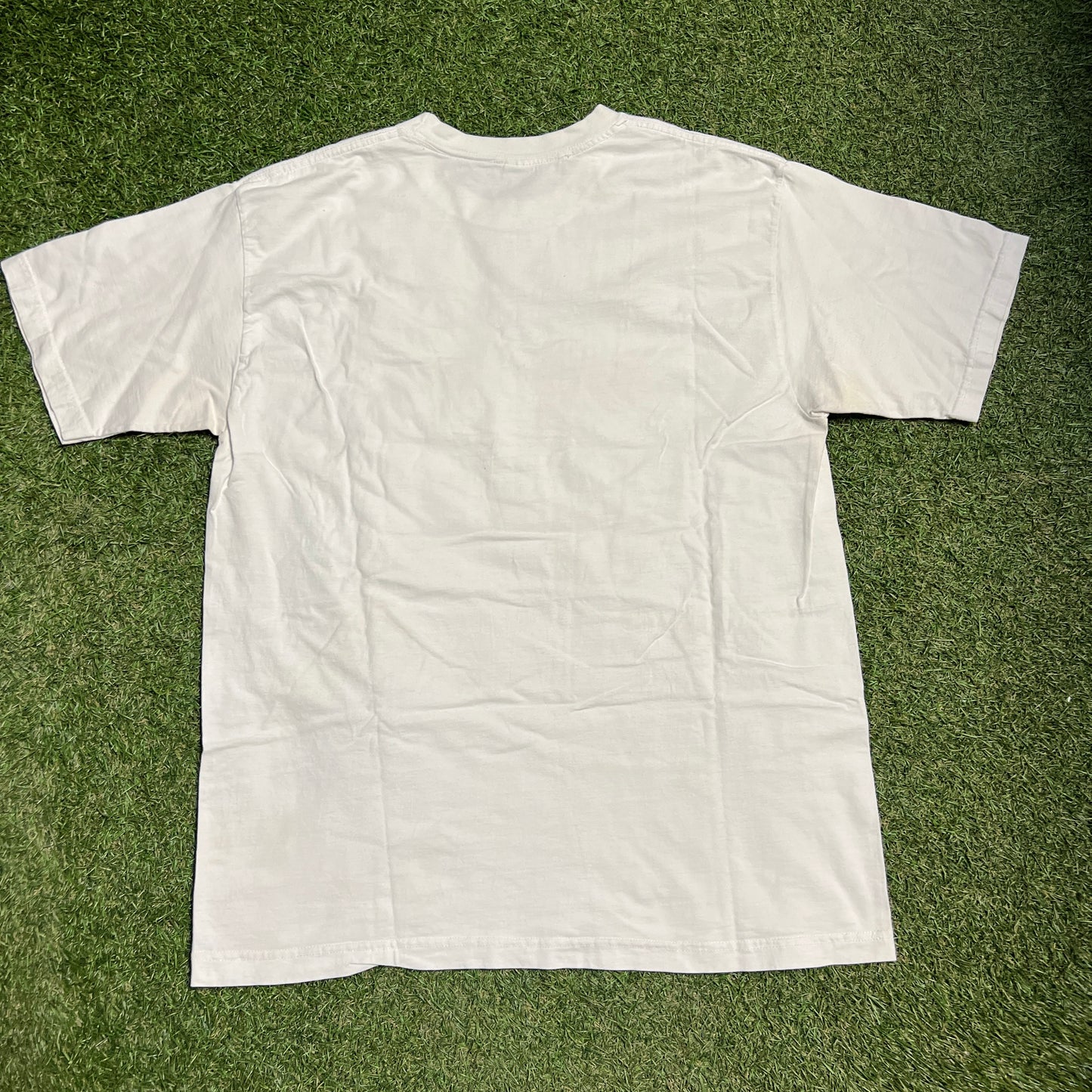 1990s When Your Down and Out Rat White Tee Size XL USED v9935