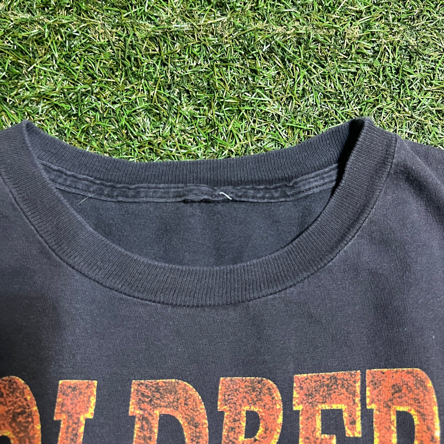 1992 WWF Goldberg who's next tee grey Size Large USED v14079