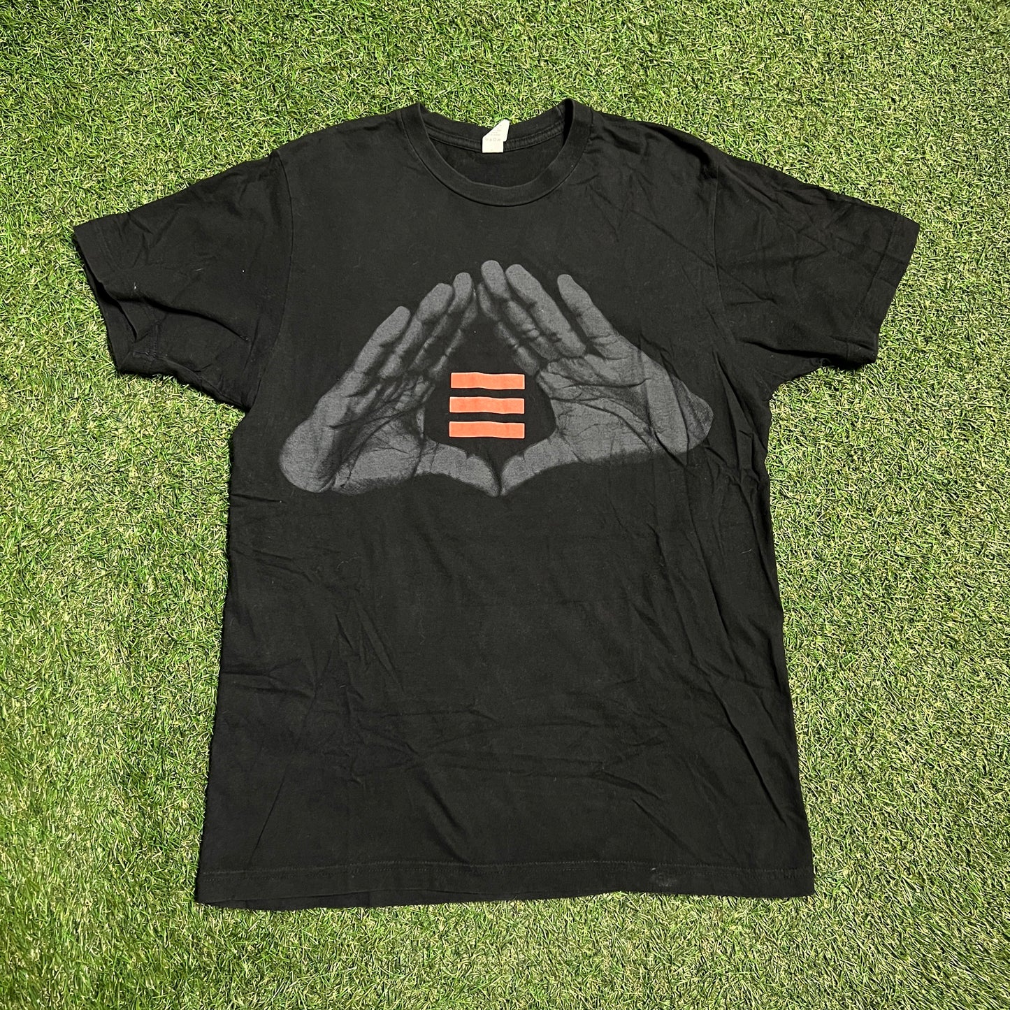 2009 Jay Z Tour Promo Black Tee Size Medium USED v3748