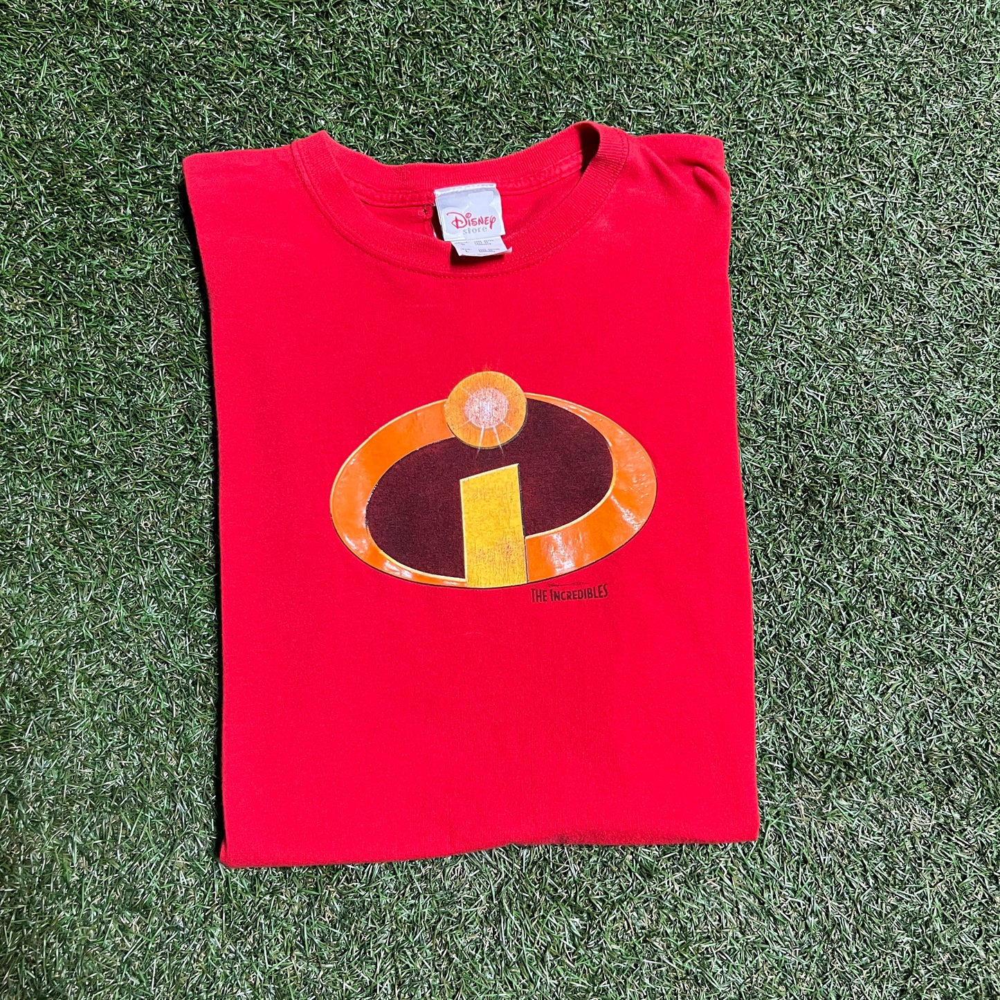 The Incredibles Logo Tee Size Large USED v8217