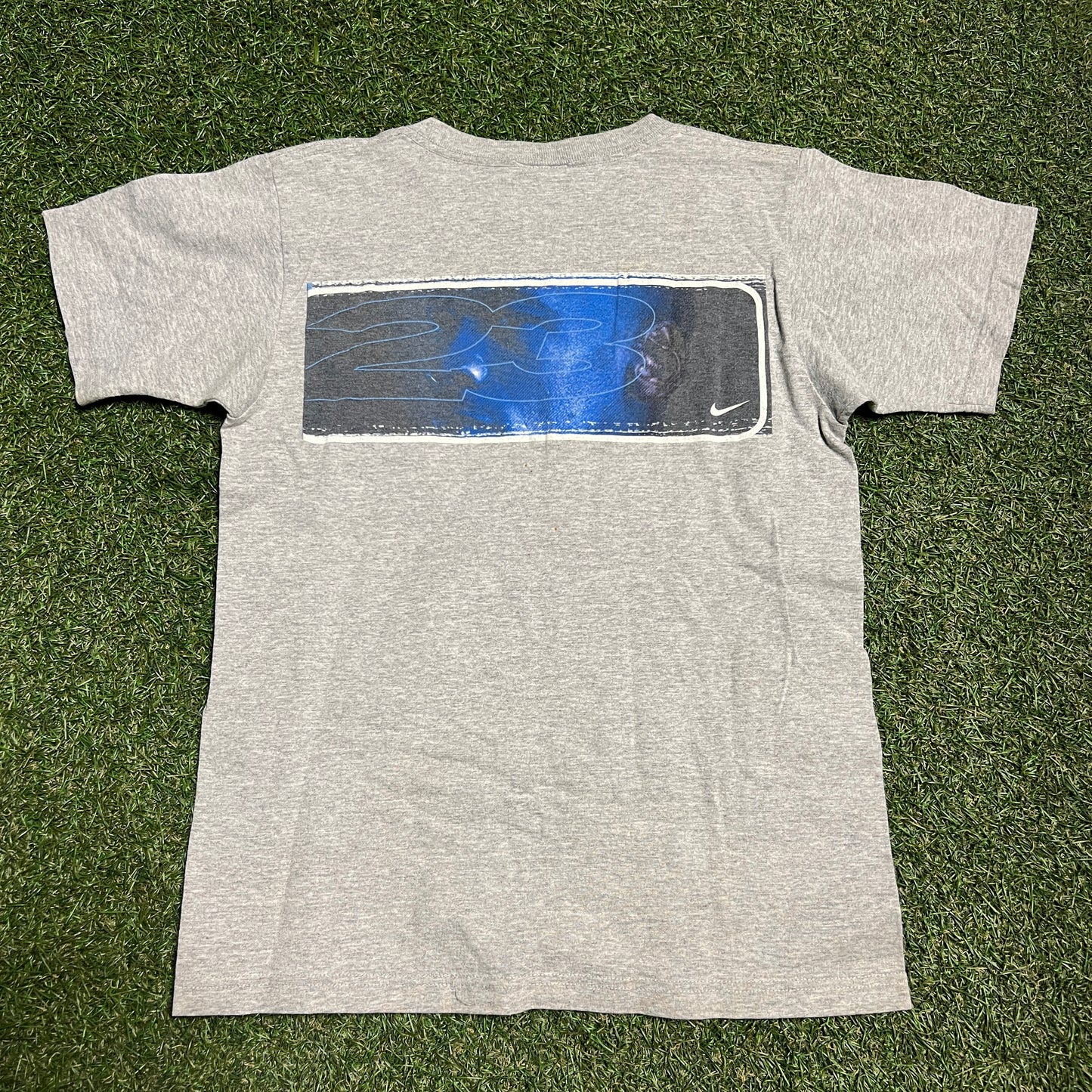 1990s Jordan Brand Maestro Gray Tee Size Medium USED v6553