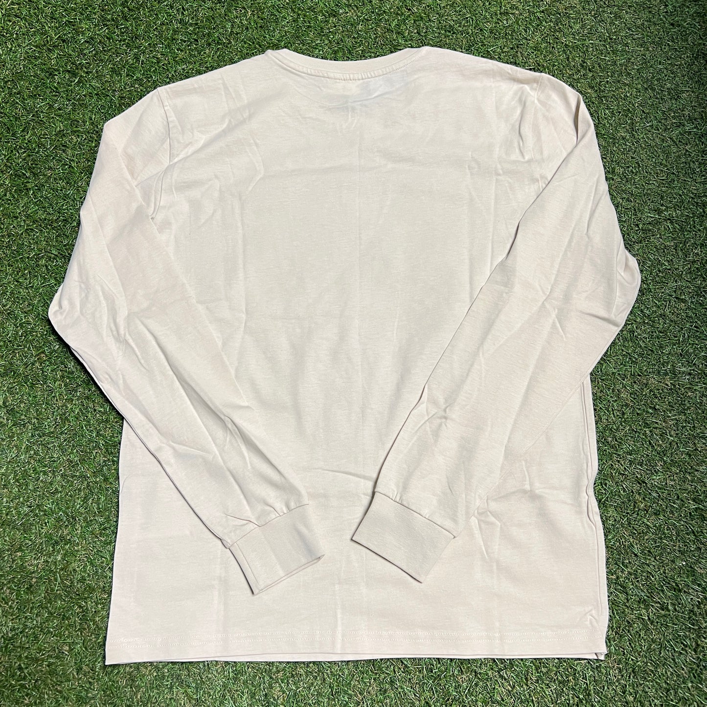 Post Malone H&M Screw Cream Long Sleeve Size Medium NEW v4220