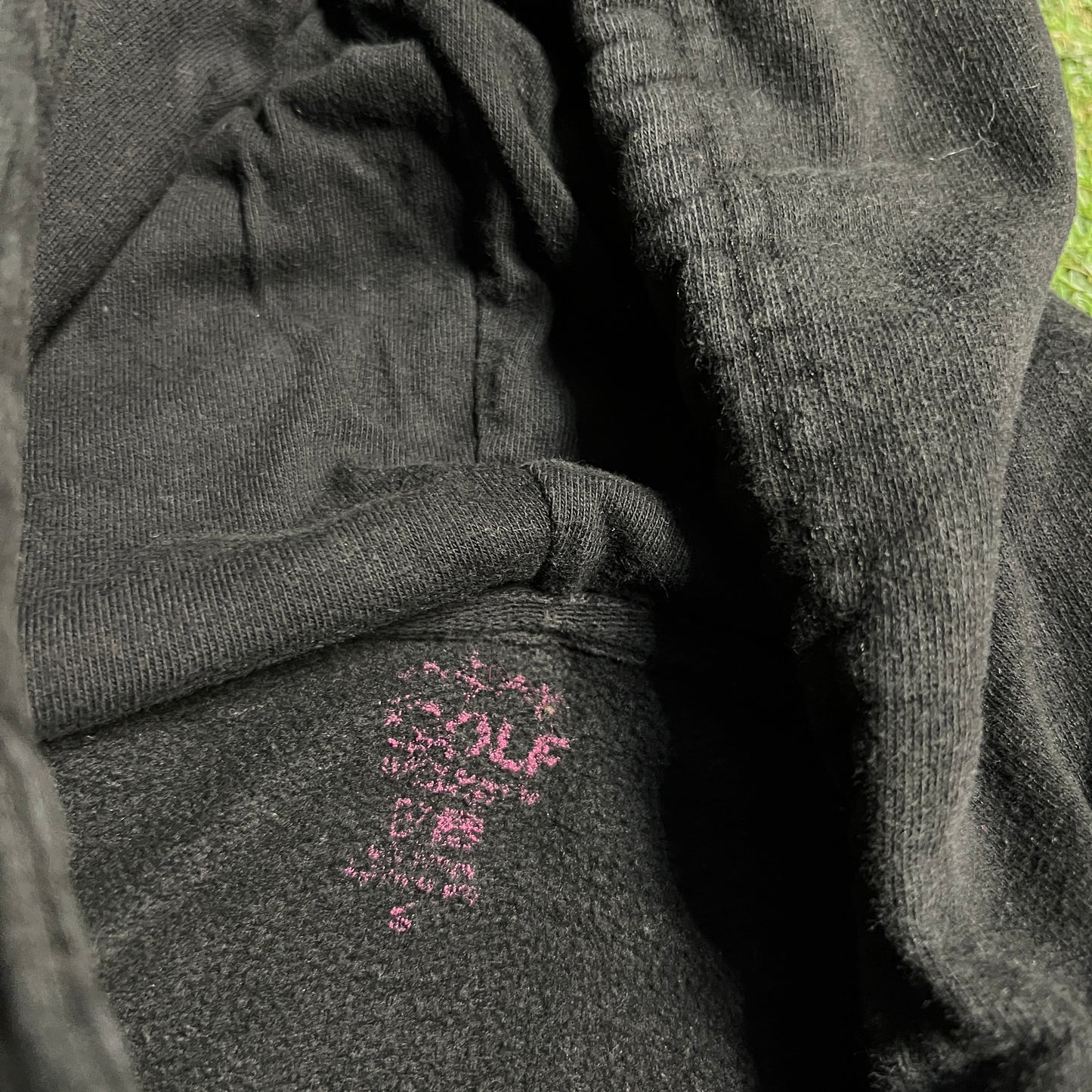 Asap Rocky x Tyler 2015 Tour Black Hoodie Size Small USED x2461