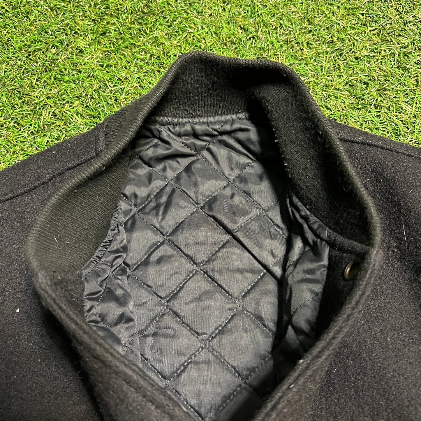 Power Rangers Friends and Family Pat Saban Black Jacket Size Large Used v14102