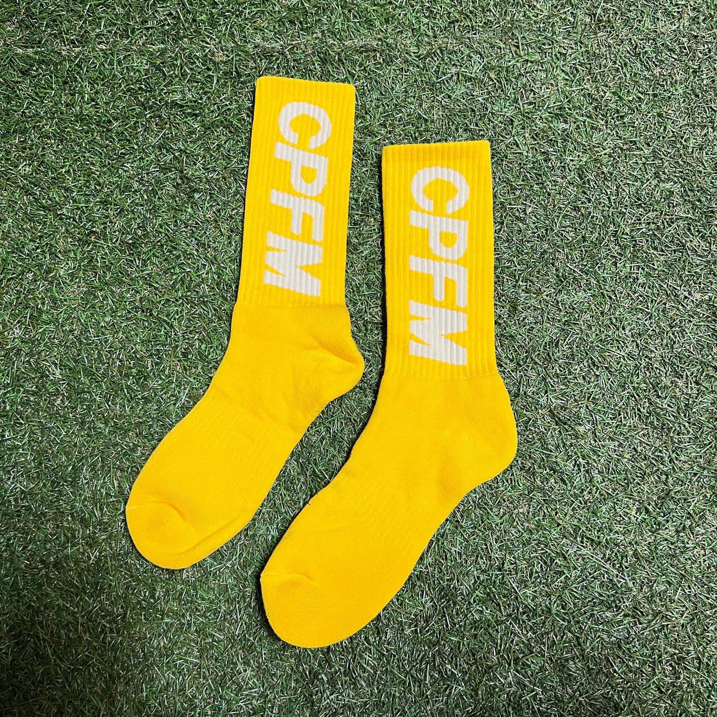CPFM Socks Yellow One Size NEW x11608