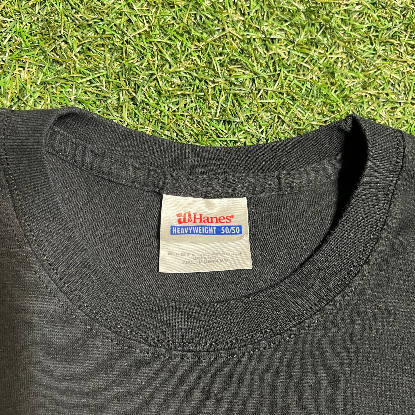 2008 Guitar Hero World Tour Gamestop Auditions Black Tee Size Medium USED v14098