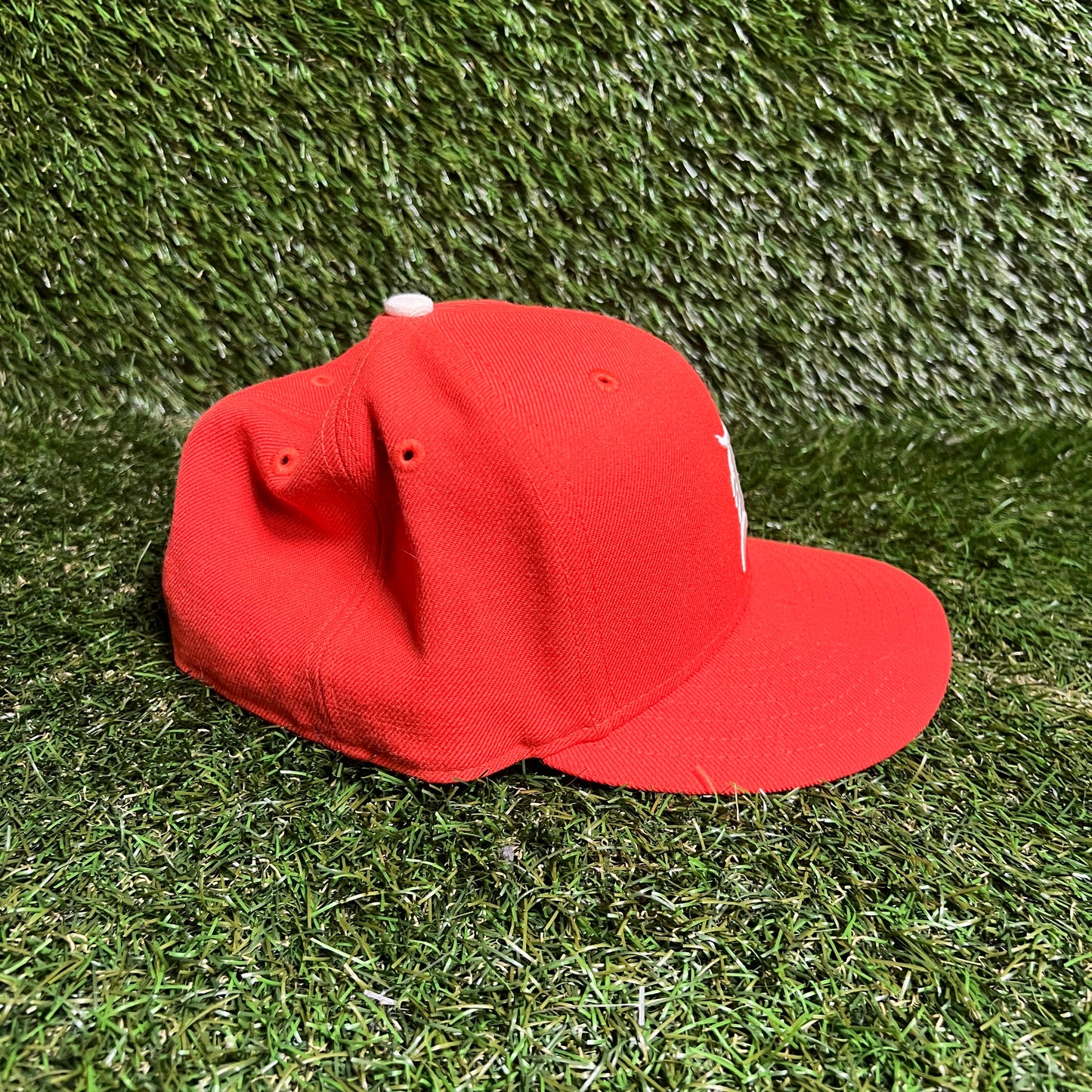 Fear of God FOG Essentials Fitted Orange Hat Size 7 1/4 USED x13380