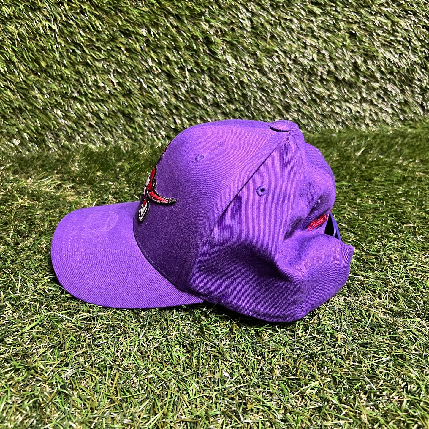 Mitchell & Ness Toronto Raptors Purple Hat Size One Size USED v15954