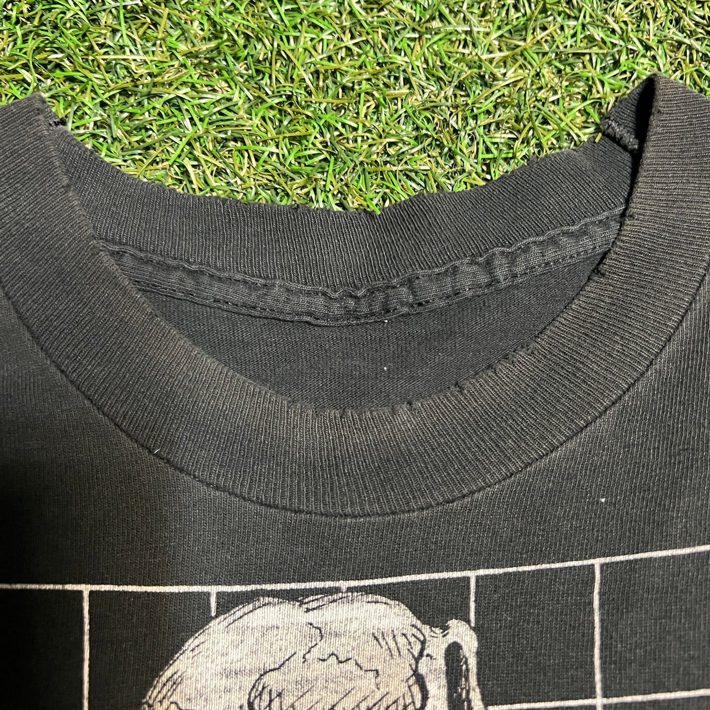 1993 Grateful Dead Evolution of Deadhead Black Tee Size XL USED v5373