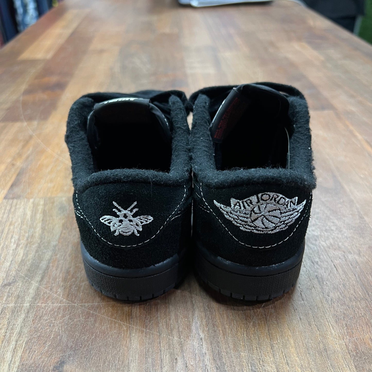 Jordan 1 Travis Scott Black Phantom (PS) Size 3y Used S15805