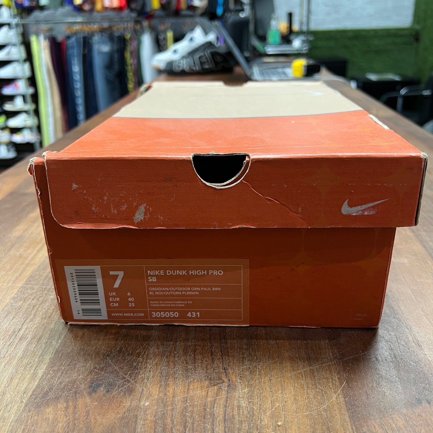 Nike SB Dunk Paul Brown 2003 Size 7 New s3214