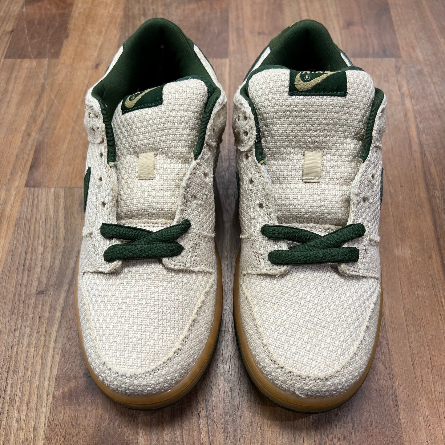 Nike SB Dunk Low Bonsai Green Hemp 2004 Size 7 NEW s4518